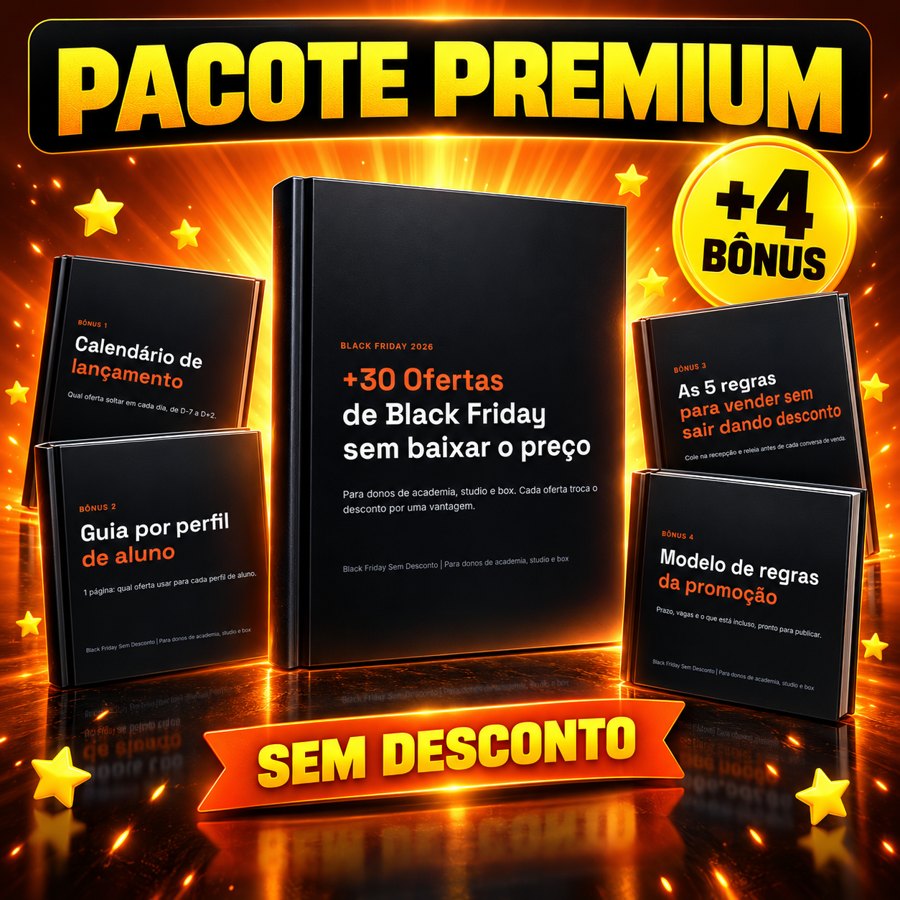 Kit com as 30 ofertas e os 4 bônus