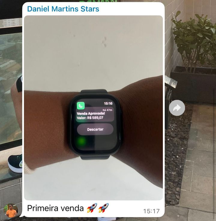 Primeira venda aprovada